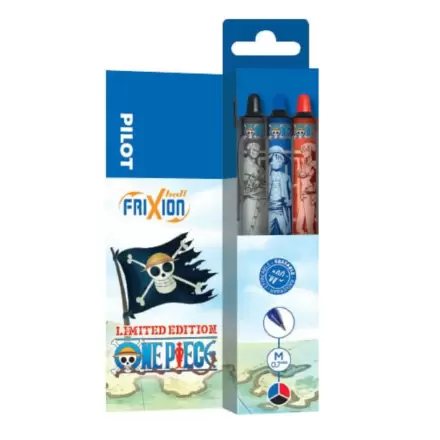 One Piece 3-Pack Rollerball pen FriXion Ball+ Limited Edition LE 0.7 product photo