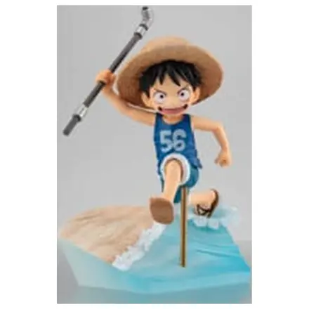 One Piece G.E.M. Series PVC Statue Monkey D. Luffy Run! Run! Run! 15th anniversary Ver. 12 cm      product photo