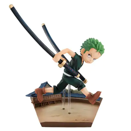 One Piece G.E.M. Series PVC Statue Roronoa Zoro Run! Run! Run! 14 cm product photo