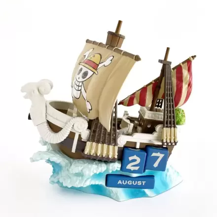 One Piece Going Merry 3D perpetual calendar termékfotója