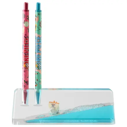 One Piece Going Merry set of pencil, pen and acrylic stand product photo
