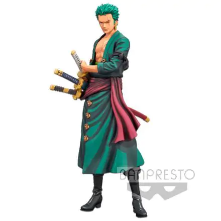 One Piece Grandista Roronoa Zoro Manga Dimensions figure 28cm product photo