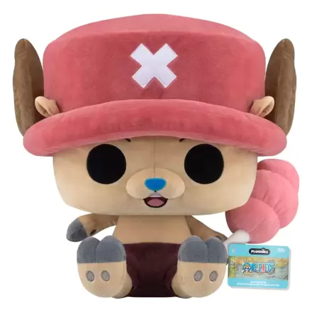 One Piece Jumbo Plush Figure Tony Tony Chopper with Cotton Candy 41 cm product photo