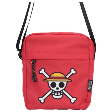 One Piece Crossbody Bag Luffy Jolly Roger (Red) 23 cm product photo