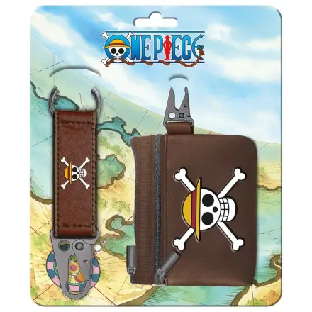 One Piece keyring + purse set product photo
