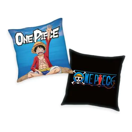 One Piece Pillow Logo & Monkey D. Luffy 40 x 40 cm product photo