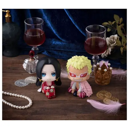 One Piece Look Up PVC Statue Boa Hancock & Donquixote Doflamingo Set (with gift) 11 cm     product photo