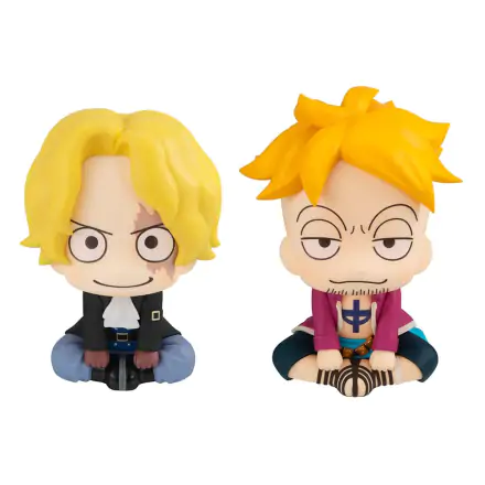One Piece Look Up PVC Statue Sabo & Marco 11 cm product photo