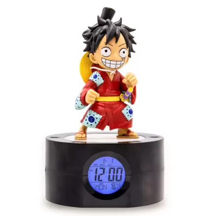 One Piece Alarm Clock with Light Ruffy 18 cm termékfotója