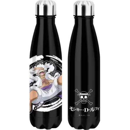 One Piece Thermo Water Bottle Luffy Gear 5 Black product photo