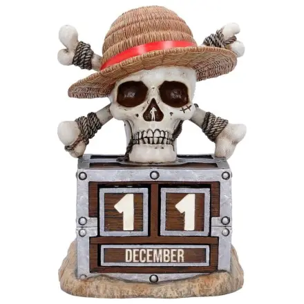 One Piece Perpetual Calendar Luffy Jolly Roger 16 cm product photo