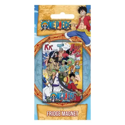 One Piece Fridge Magnet Making Waves in Wano termékfotója