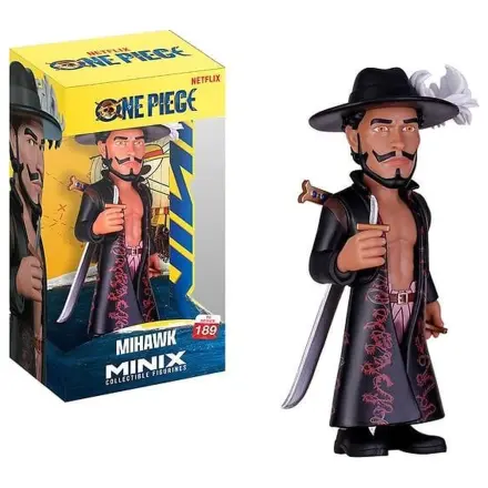 One Piece Mihawk Figure Minix 12cm product photo