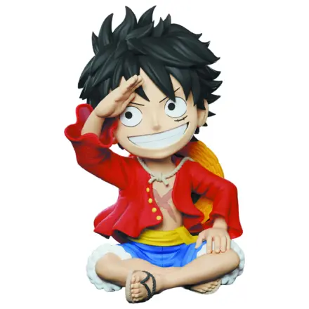 One Piece Monkey D Luffy money box figure 15cm product photo