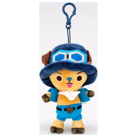 One Piece Plush Keychain Chopper x Sabo 11 cm product photo