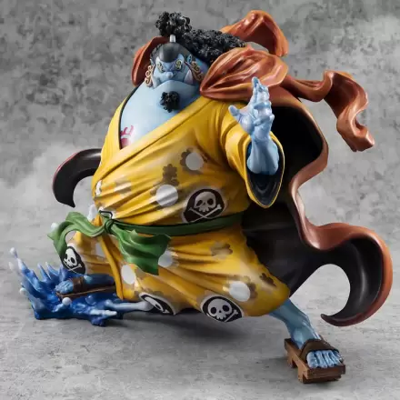 One Piece Portrait Of Pirates SA-MAXIMUM PVC Statue Knight of the Sea Jinbe Limited Reprint 25 cm termékfotója