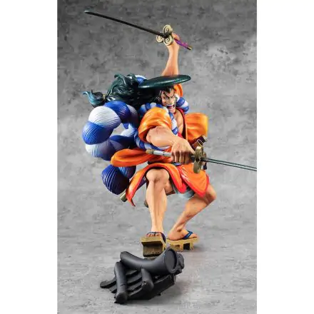 One Piece Portrait Of Pirates PVC Statue Warriors Alliance Oden Koduki 21 cm product photo