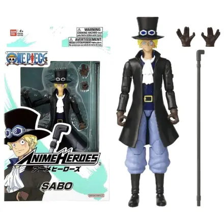 One Piece Sabo Figure Anime Heroes 17cm product photo