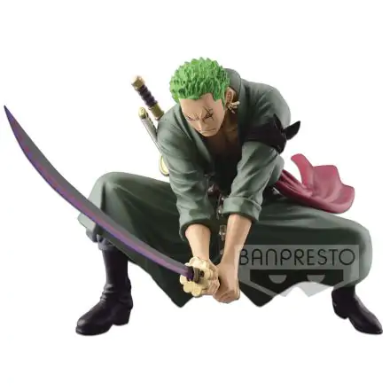 One Piece Scultures Big Zoukeio 4 Zoro figure 13cm product photo