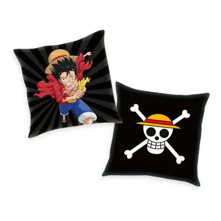 One Piece Pillow Skull & Monkey D. Luffy 40 x 40 cm product photo
