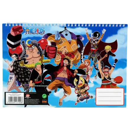 One Piece Team A/4 Spiral Sketchbook, 30 Sheets product photo