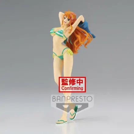 One Piece The Grandline Girl Vacation Nami Ver.A figure 20cm product photo