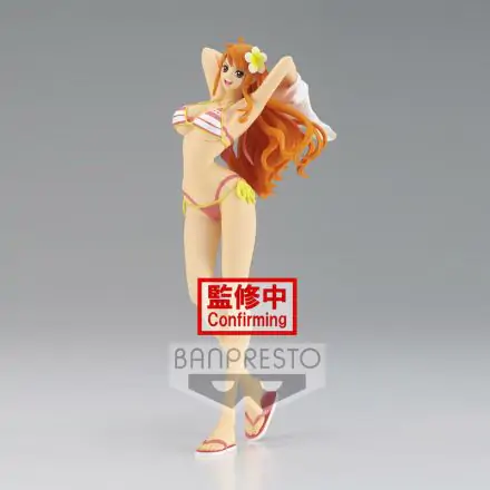 One Piece The Grandline Girl Vacation Nami Ver.B figure 20cm product photo