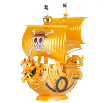 One Piece Thousand Sunny Film Gold Ship Model Kit figure 15cm product photo