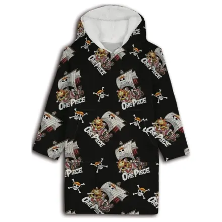 One Piece Thousand Sunny Sweat Poncho Adult Size product photo
