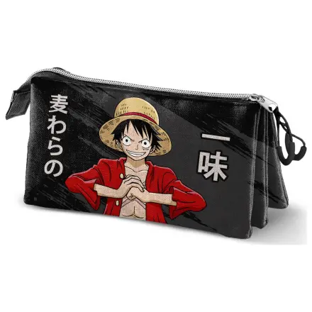 One Piece triple pencil case product photo