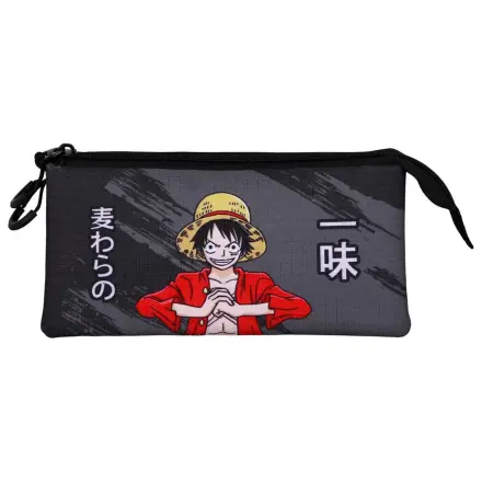 One Piece triple pencil case product photo