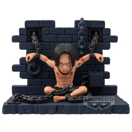 One Piece WCF Log Stories Portgas D Ace Impeldown figure 8cm product photo