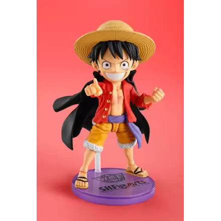 One Piece World Collactable Figures x S.H. Figuarts Action Figure Monkey D. Luffey 8 cm termékfotója