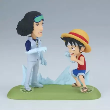 One Piece World Collectable Figure Log Stories Monkey D. Luffy vs Kuzan 9cm termékfotója