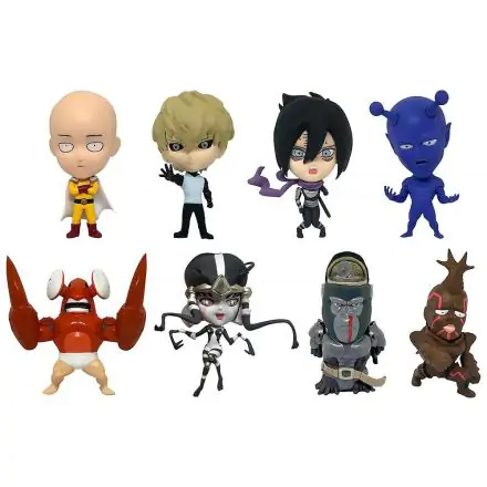 One Punch Man 16d Collectible Figure Collection PVC Figures 8-Pack Vol. 1 6 cm product photo