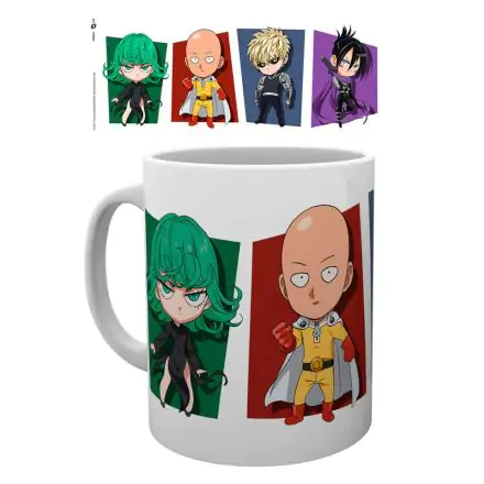 One Punch Man Chibi characters mug product photo