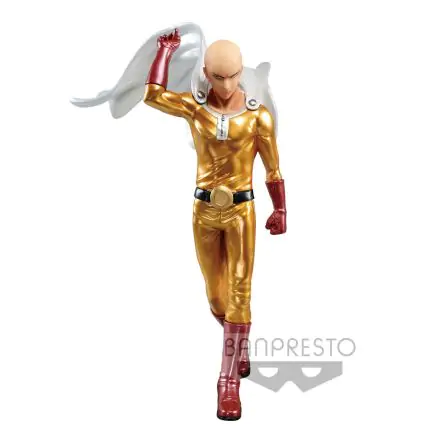 One Punch Man Saitama Metalic Color Premium figure 20cm product photo