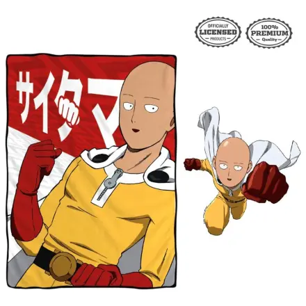 One Punch Man Saitama Blanket  product photo