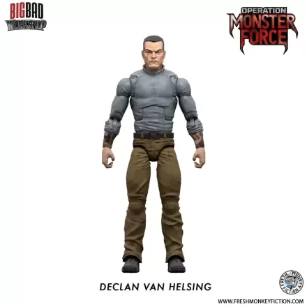 Operation: Monster Force Action Figure 1/12 Declan Van Helsing 15 cm termékfotója