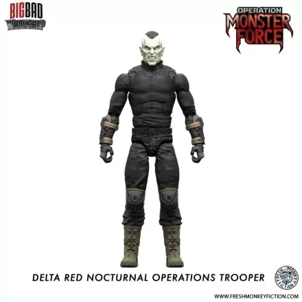 Operation: Monster Force Action Figure 1/12 Delta Red Nocturnal Operations Trooper 15 cm termékfotója