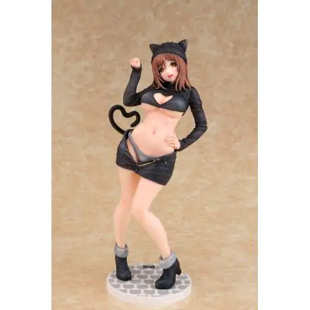 Original Character PVC 1/6 Cat-ish Girl Kuroneko-chan Illustration by Matarou 27 cm product photo