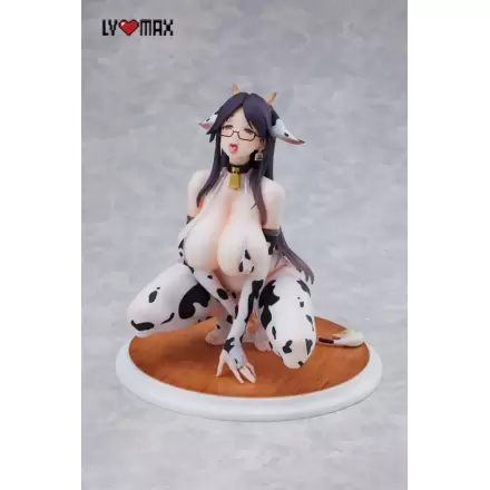 Original Character PVC Statue 1/6 Cow Pattern Bikini Senpai Kokufu 16 cm product photo