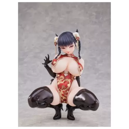 Original Character Statue 1/6 Dragon Chinese Dress Sugata no Ane no Tomodachi Illustrated by Daiki Kase 17 cm  product photo