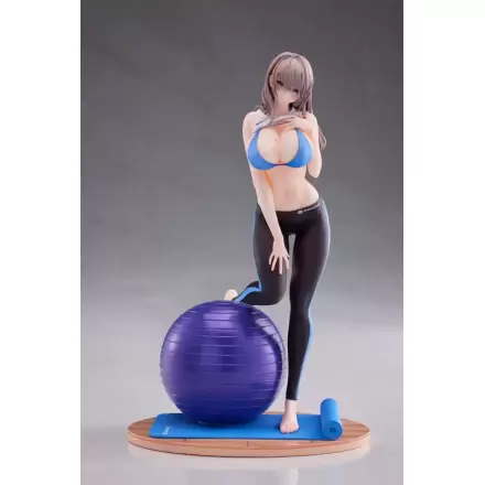 Original Character Statue 1/6 Exercise Girl Aoi 28 cm product photo