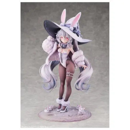 Original Character PVC Figure 1/6 Moon Witch Police Marshmallow illustration by SAVI Deluxe Edition 34 cm product photo
