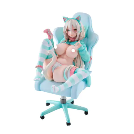 Original Character PVC 1/6 Nekomata Gamer Shiro 25 cm termékfotója