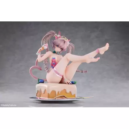 Original Character PVC Statue 1/6 Sweet Cat Illustration by Tuzhate Deluxe Edition 20 cm product photo