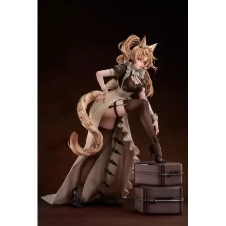 Original Character PVC Statue 1/7 Battle Maid Different Species Leopard Cat Maria Deluxe Edition 24 cm termékfotója