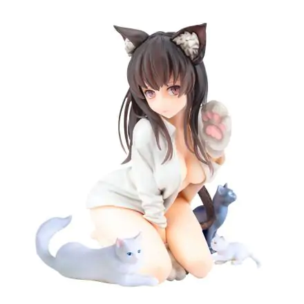 Original Character PVC Statue 1/7 Koyafu Catgirl Mia 15 cm product photo