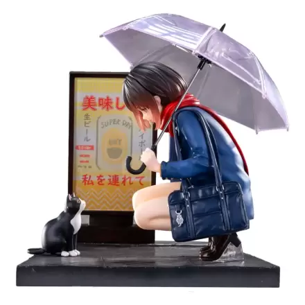Original Character Statue 1/7 Rainy Day - Meeting Illustrated by Catzz 16 cm product photo